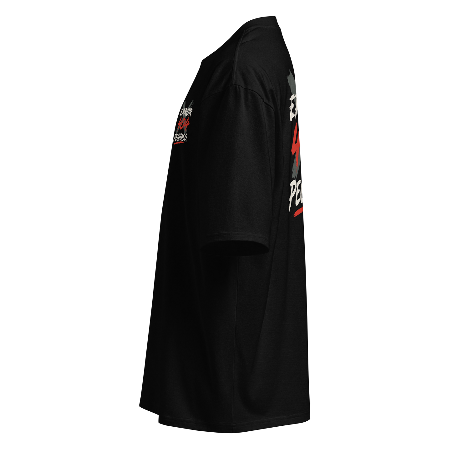 Camiseta Oversize "ERROR 404" Unisex - Streetwear Algodón Gráfico Disruptivo | PEGHASO®