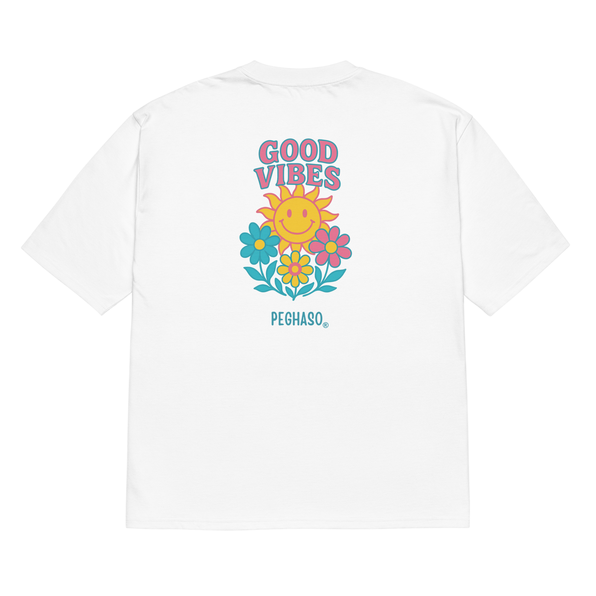 camiseta Good Vibes verano PEGHASO