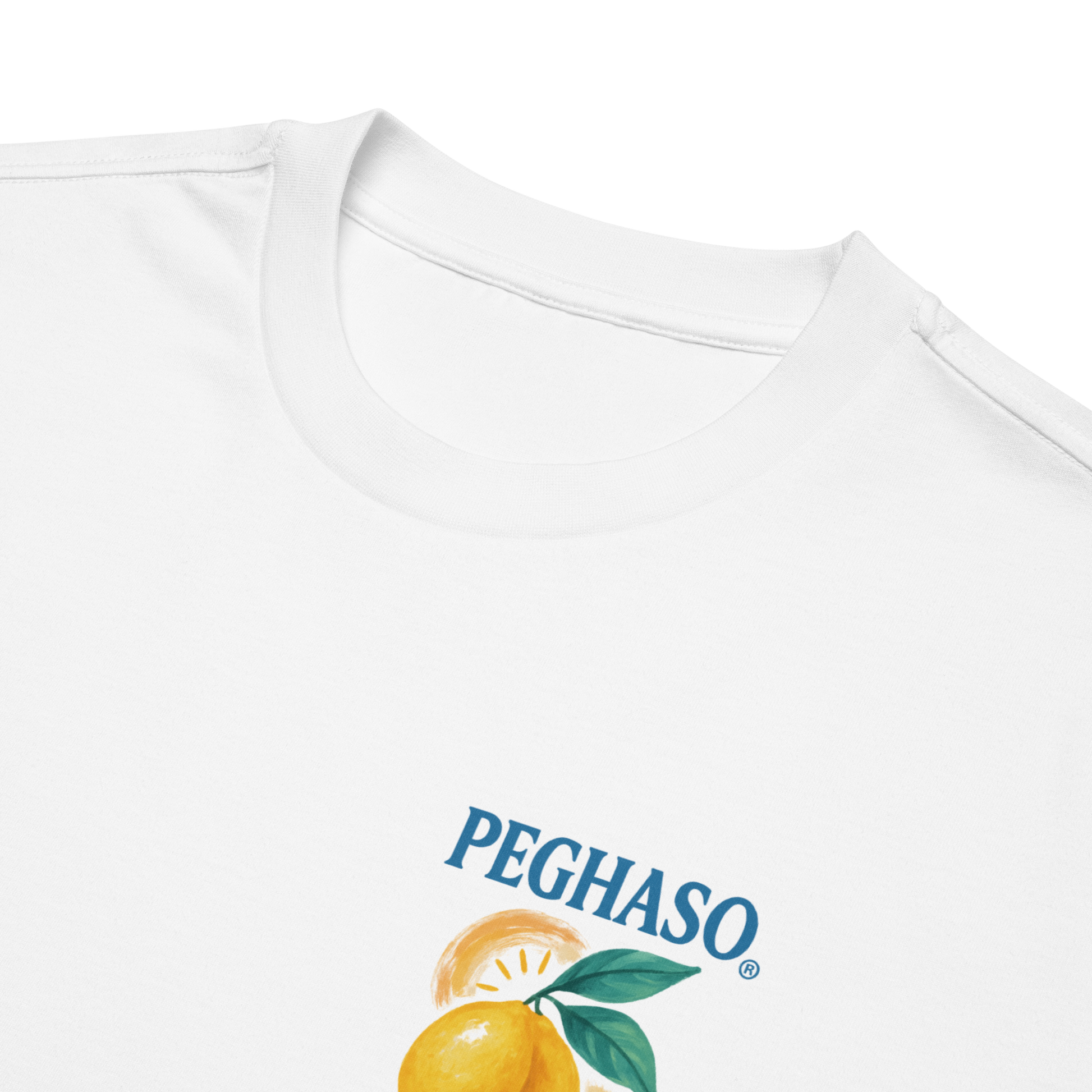 Camiseta oversize mujer "Vibras de Limón" de algodón orgánico