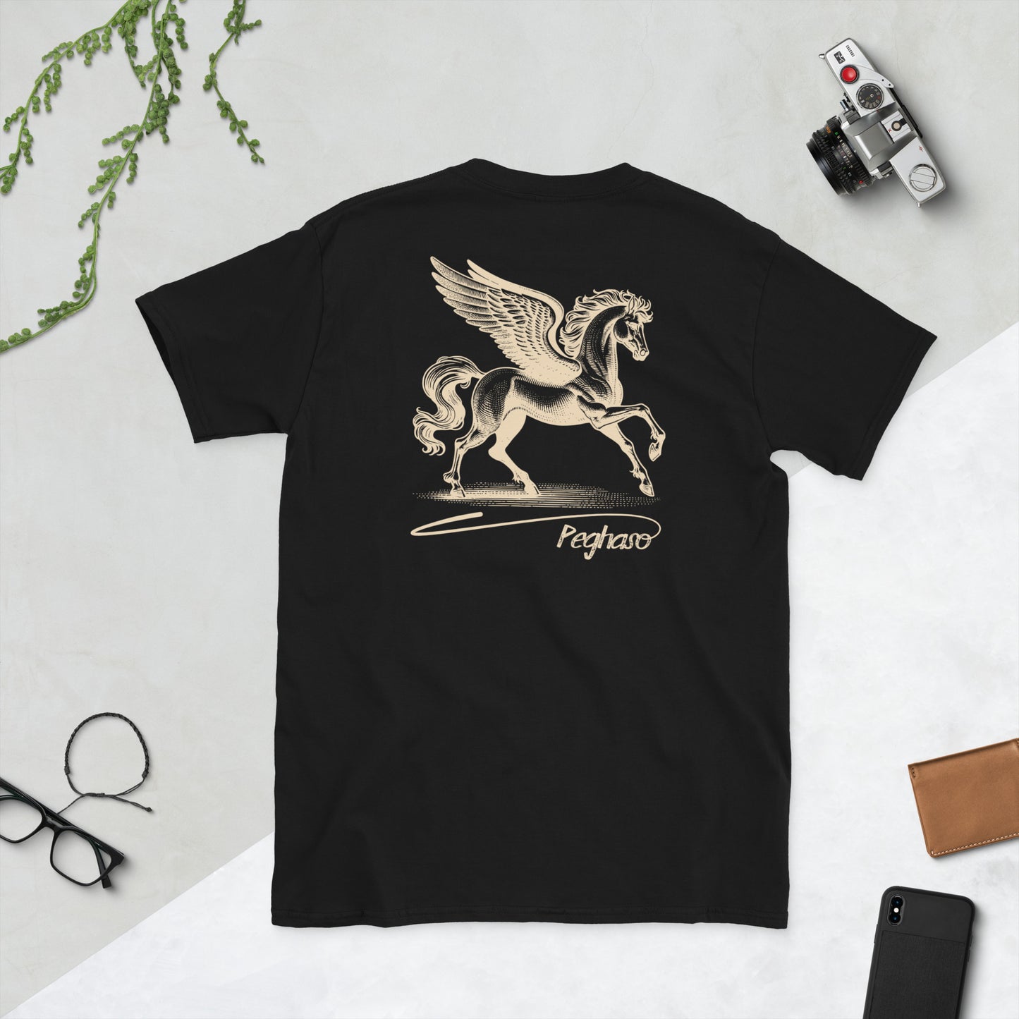 Camiseta PEGHASO RETRO CABALLO ALADO - Unisex