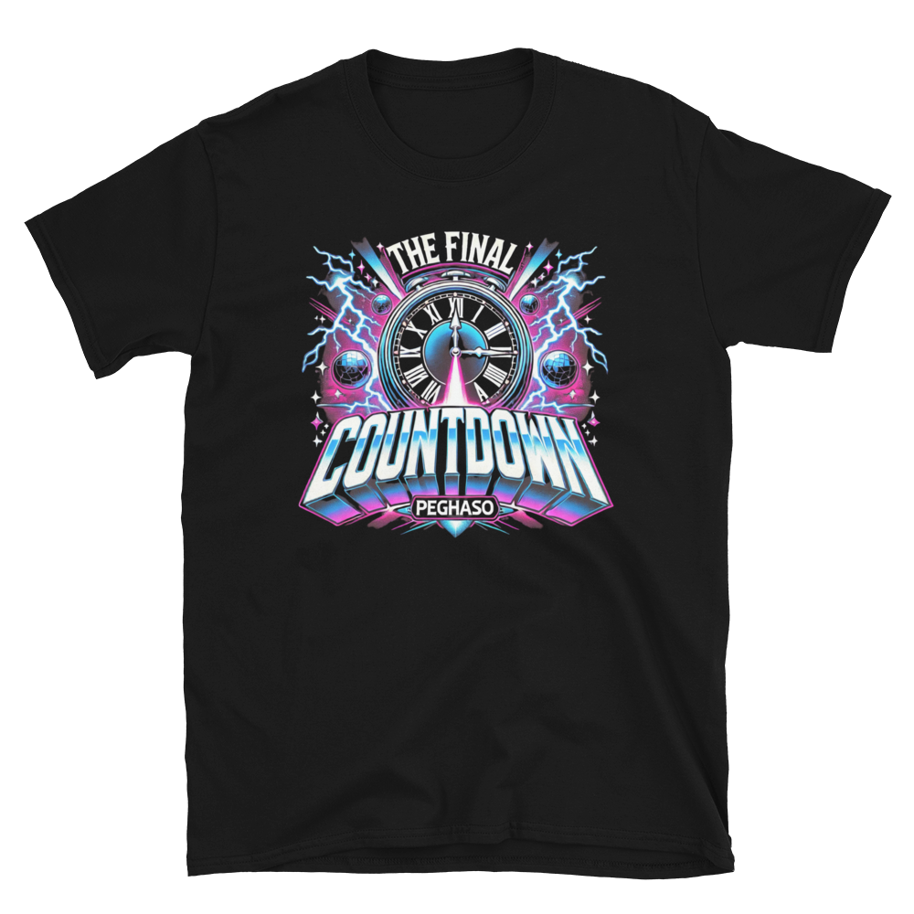 Camiseta PEGHASO - THE FINAL COUNTDOWN - Ed. Limitada