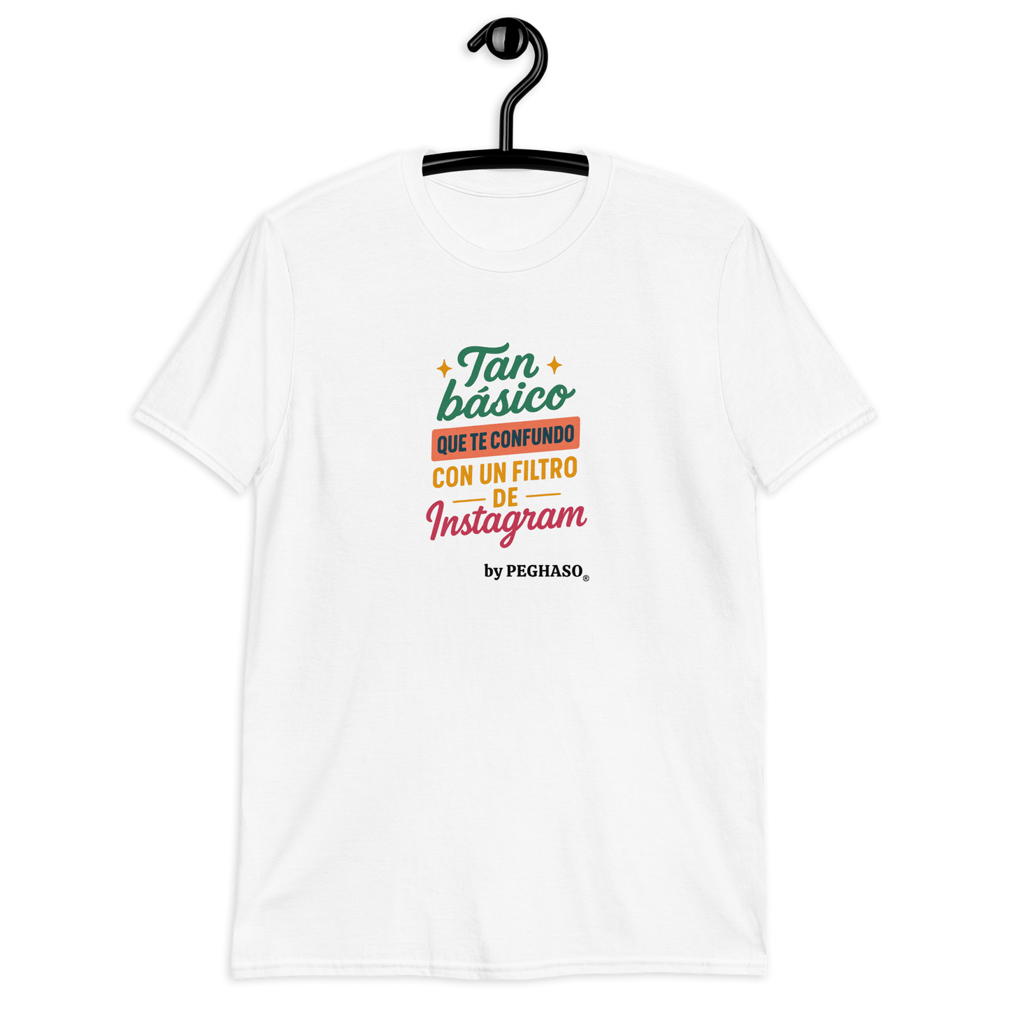 5. Camiseta sin filtro "EL BÁSICO" by PEGHASO®