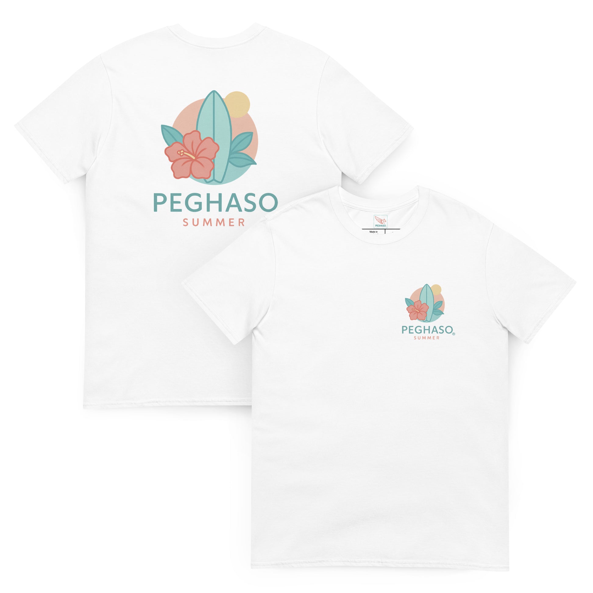 camiseta verano mujer surfera