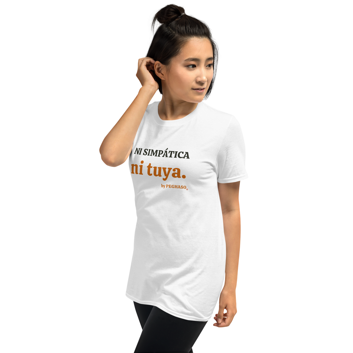 7. Camiseta sin filtro "NI SIMPÁTICA NI TUYA"– by PEGHASO®