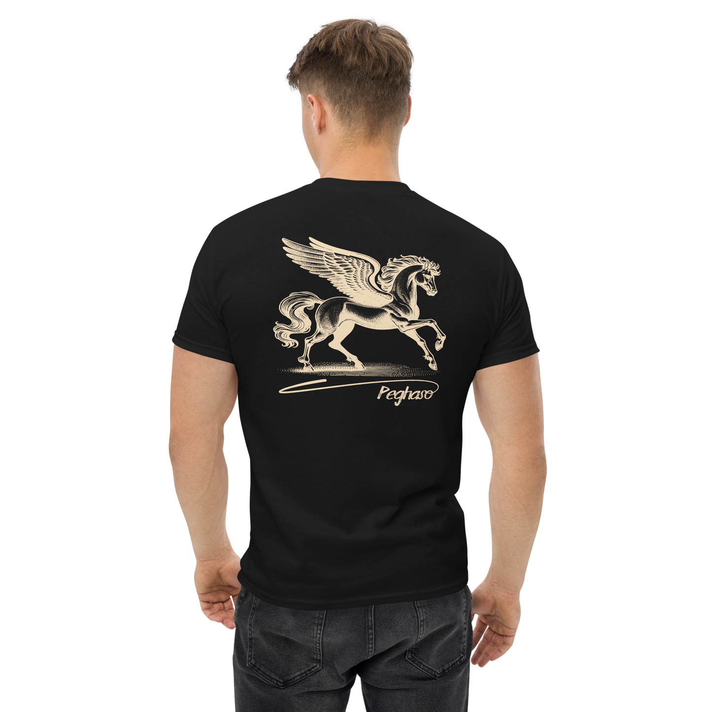 Camiseta PEGHASO RETRO CABALLO ALADO - Unisex