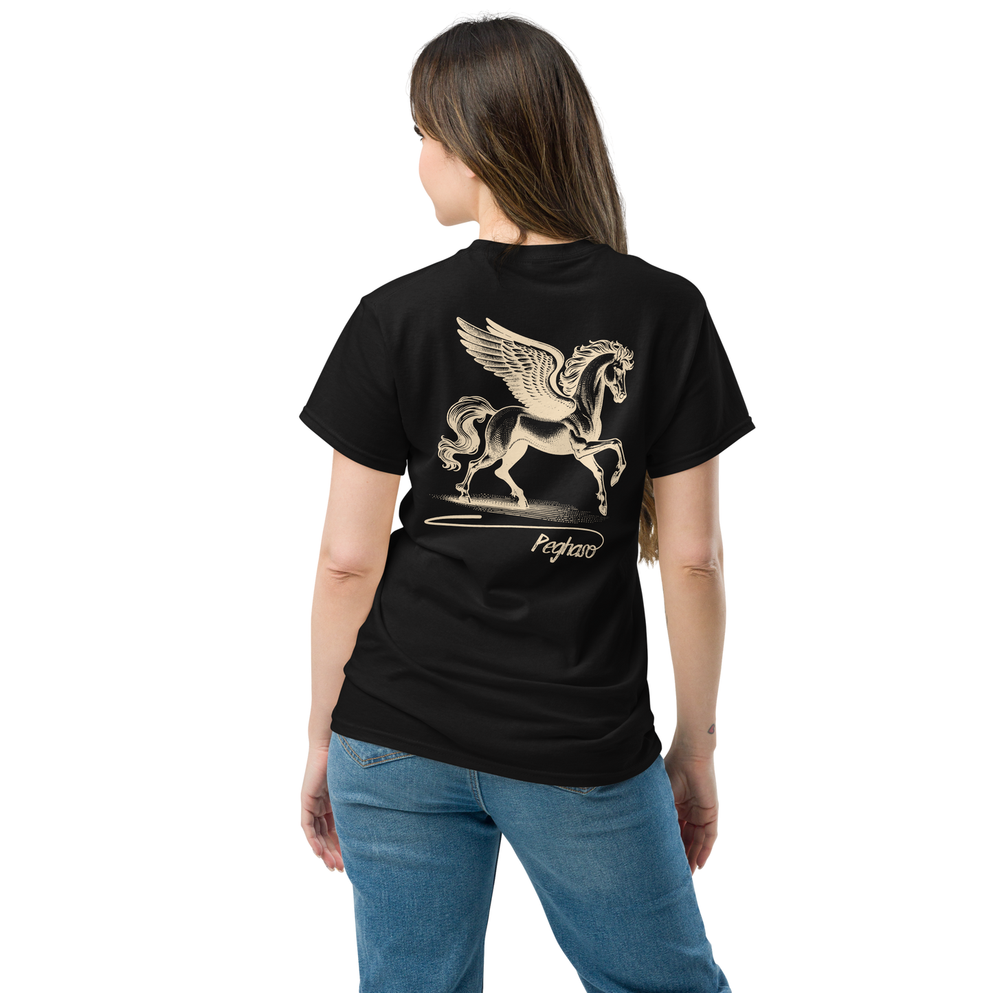 Camiseta PEGHASO RETRO CABALLO ALADO - Unisex