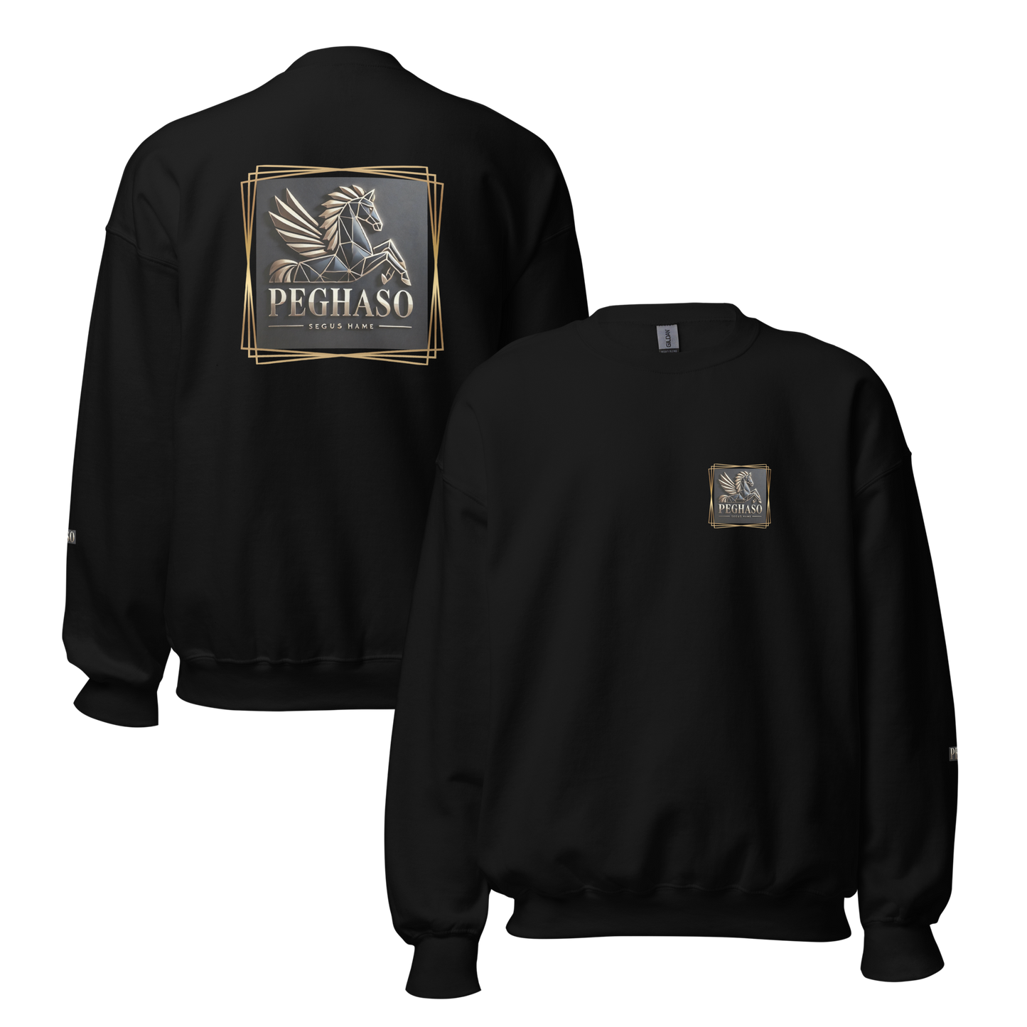 Sudadera orgánica hombre - SUPREME PEGHASO SEGUS HAME