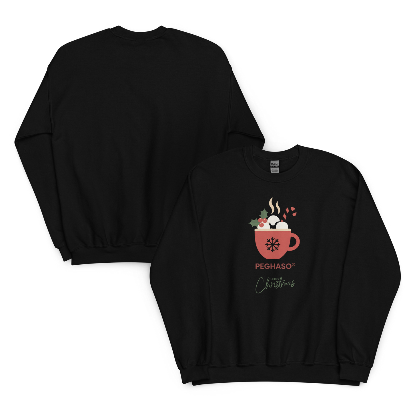 Sudadera TAZA NAVIDEÑA - Colección CHRISTMAS SIGNS - PEGHASO