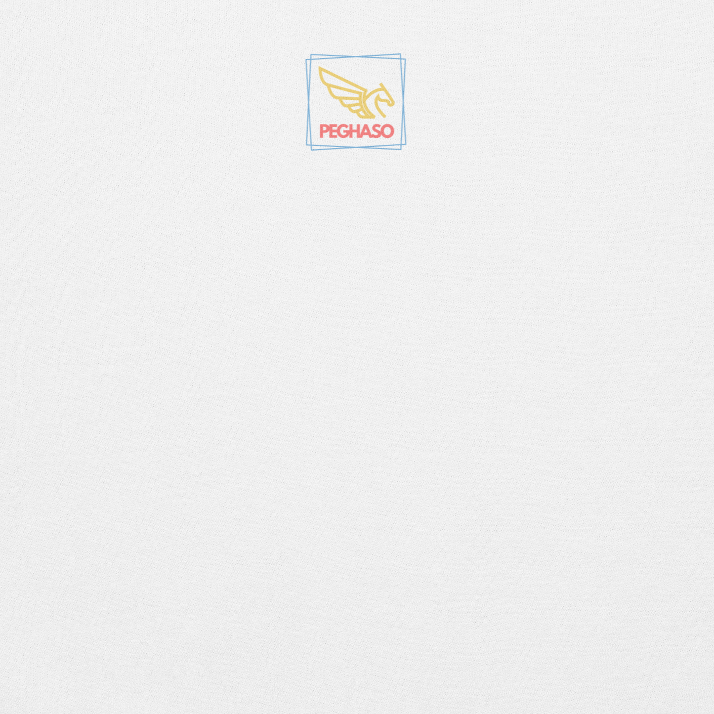sudadera unisex PEGHASO HAKUNA MATATA - Blanca, Algodon, estilo casual