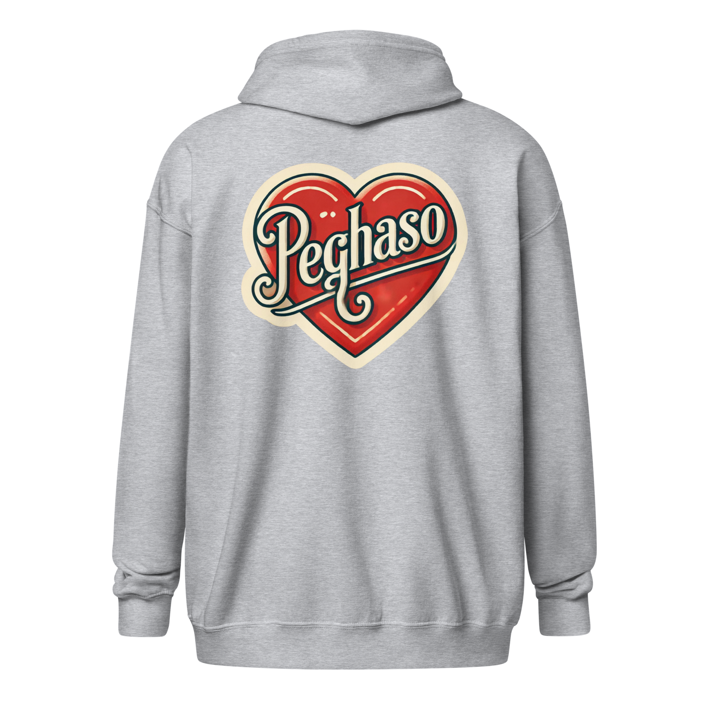 Sudadera con cremallera mujer CUORE PEGHASO - Moda Urbana Streetwear mujer