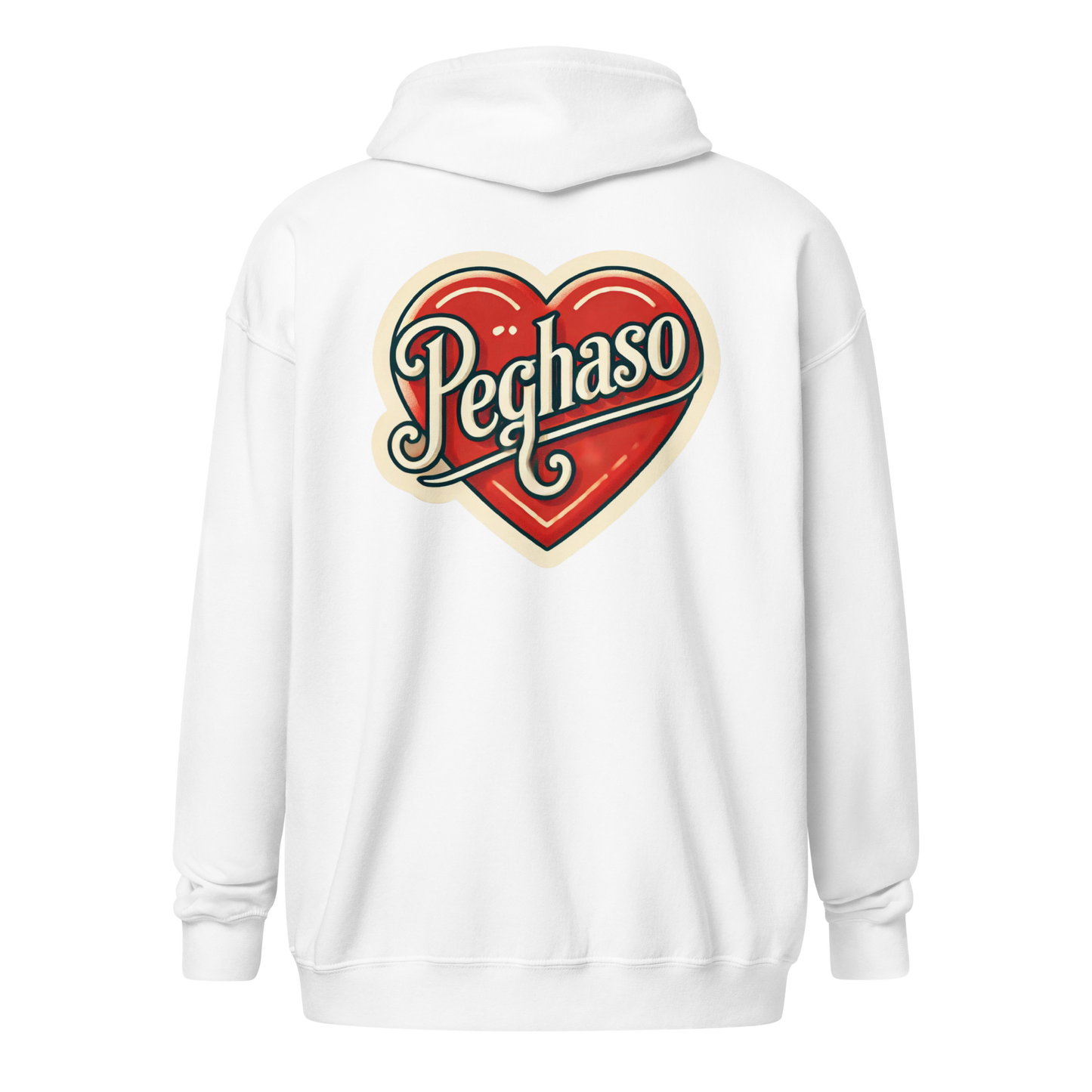 Sudadera con cremallera mujer CUORE PEGHASO - Moda Urbana Streetwear mujer