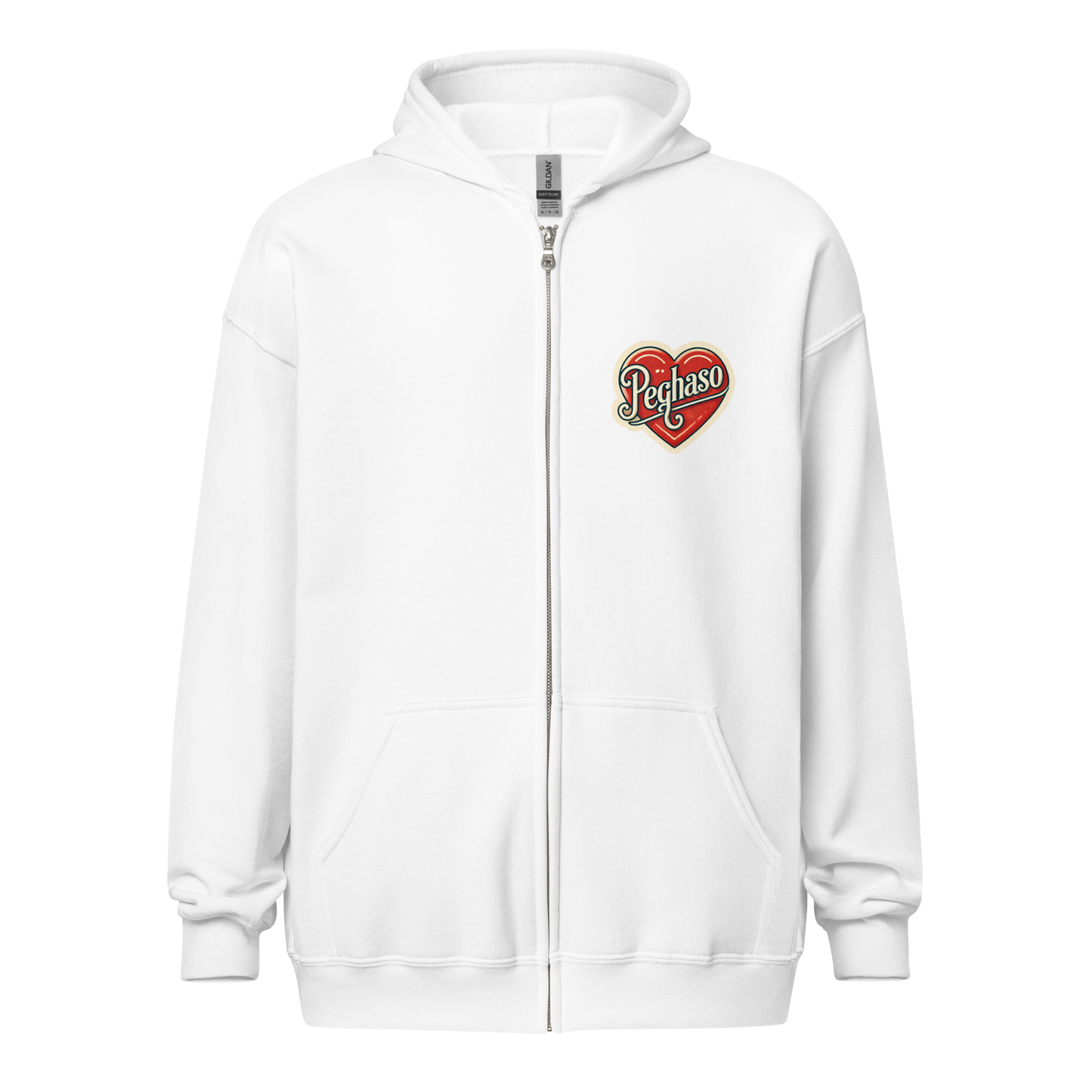 Sudadera con cremallera mujer CUORE PEGHASO - Moda Urbana Streetwear mujer