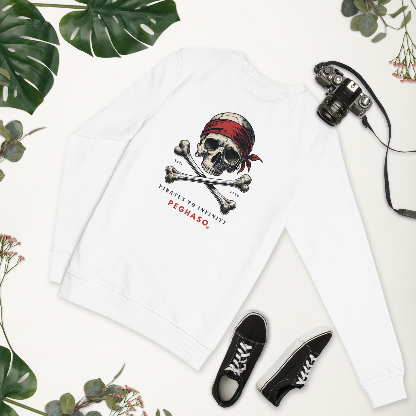 Sudadera Unisex PEGHASO Pirates to Infinity –Estilo Streetwear - Carabela