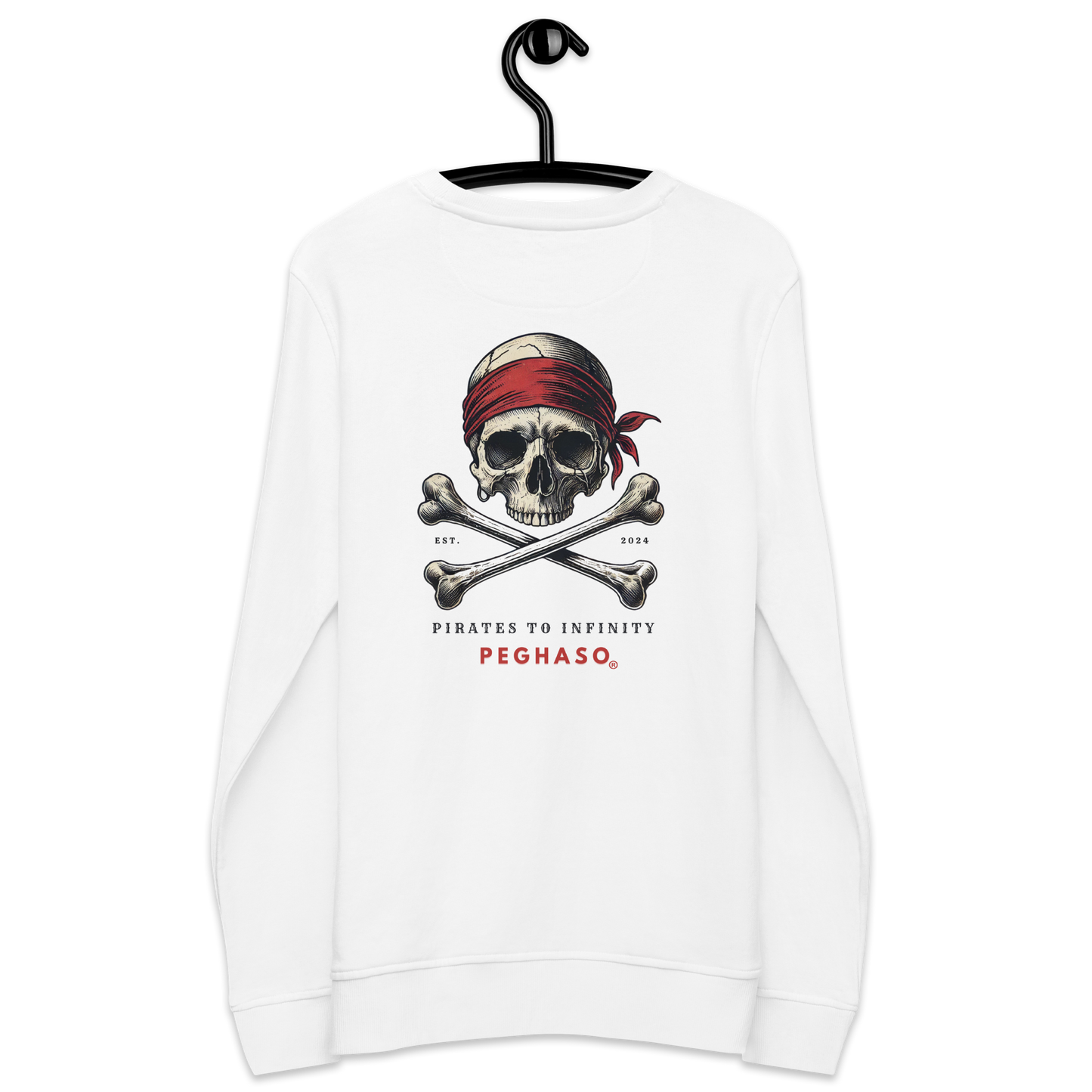 Sudadera Unisex PEGHASO Pirates to Infinity –Estilo Streetwear - Carabela
