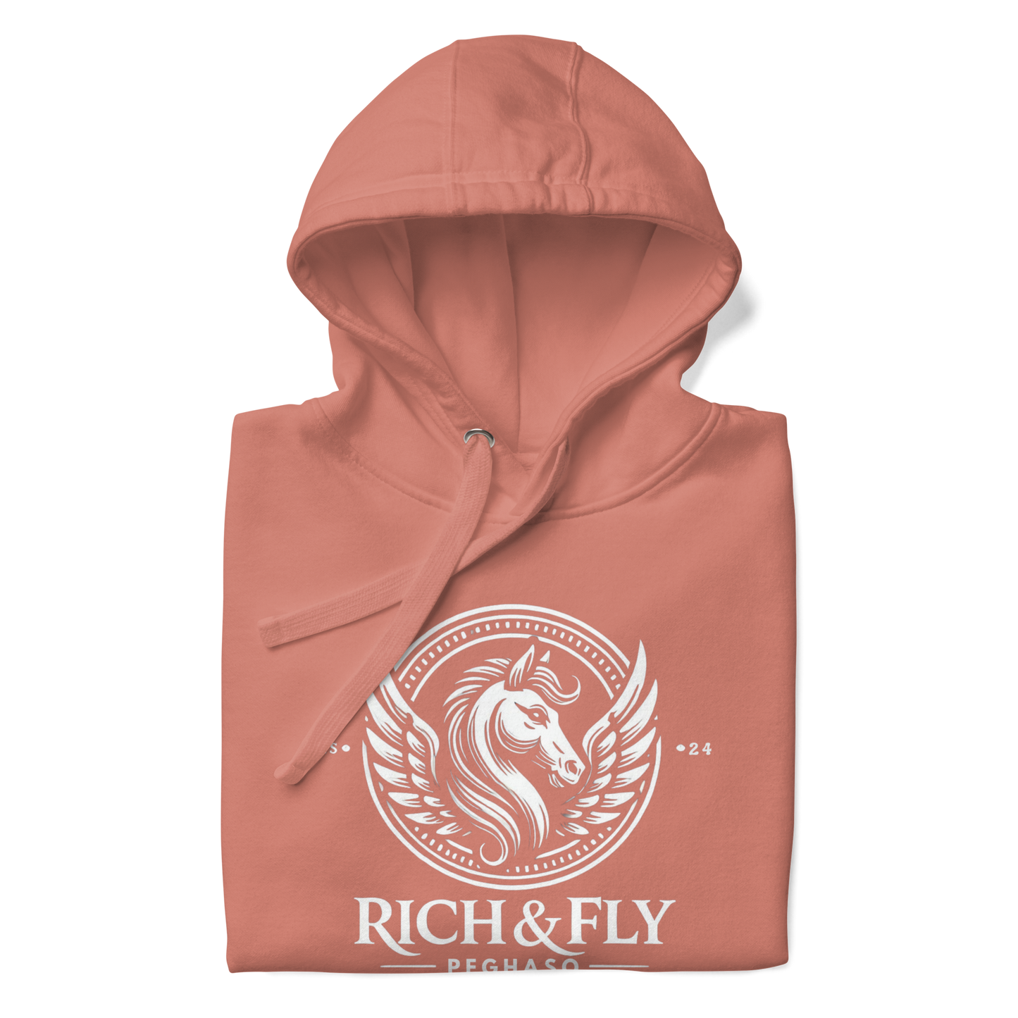 HOODIE ROYAL PEGHASO - RICH & FLY