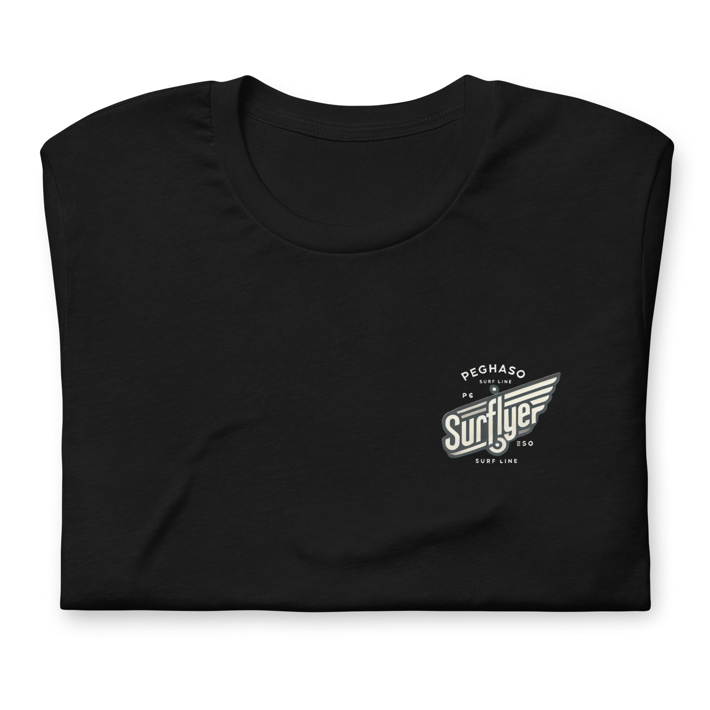 SURFLYER BLACK WAVES - camiseta surfera ecológica