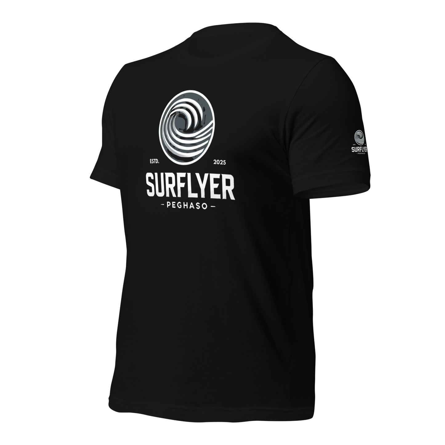 SURFLYER BLACK TIDE - camiseta surfera ecológica