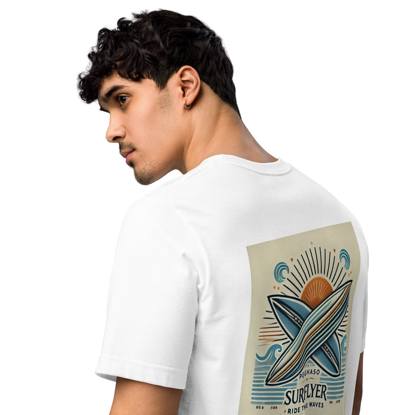 SURFLYER SURFBOARDS X - Camiseta surfera ecológica