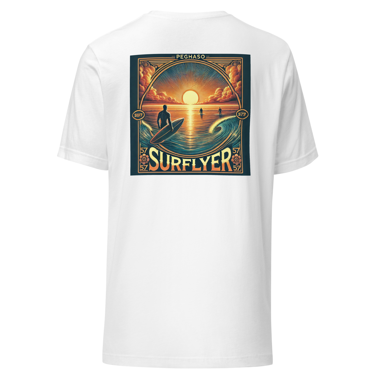 SURFLYER SUNSET - Camiseta surfera ecologica