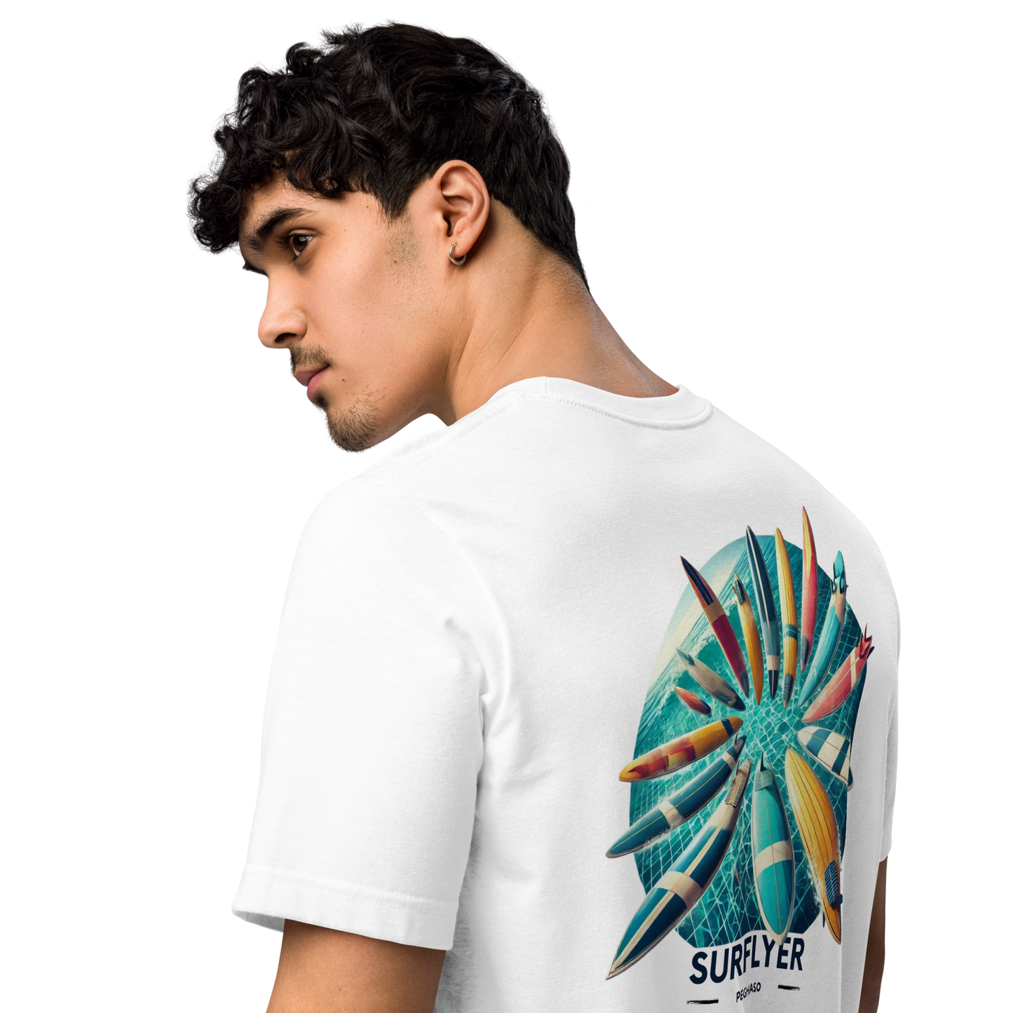 SURFLYER HALO - Camiseta surfera ecológica