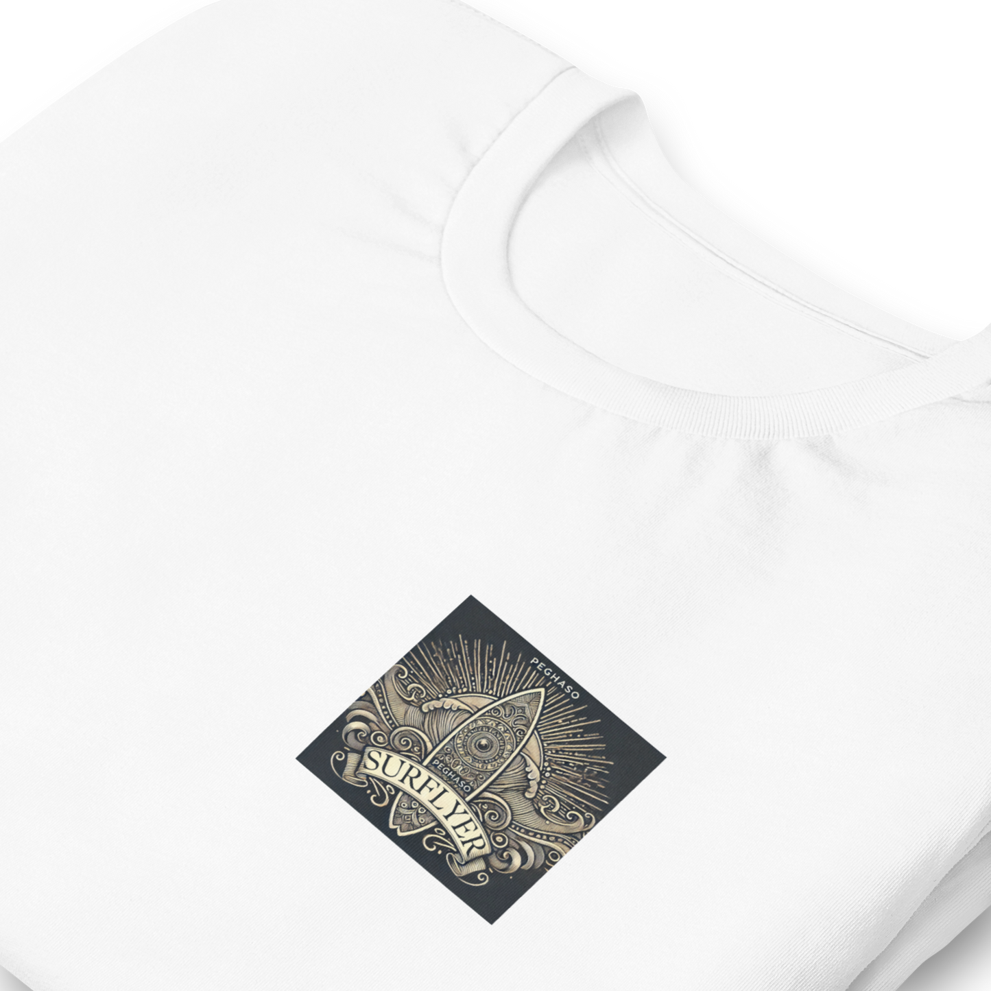 SURFLYER MYSTHICAL SURFBOARD - Camiseta surfera ecológica