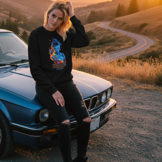Sudadera negra 011 Once Eleven Stranger Things colección PEGHASO.