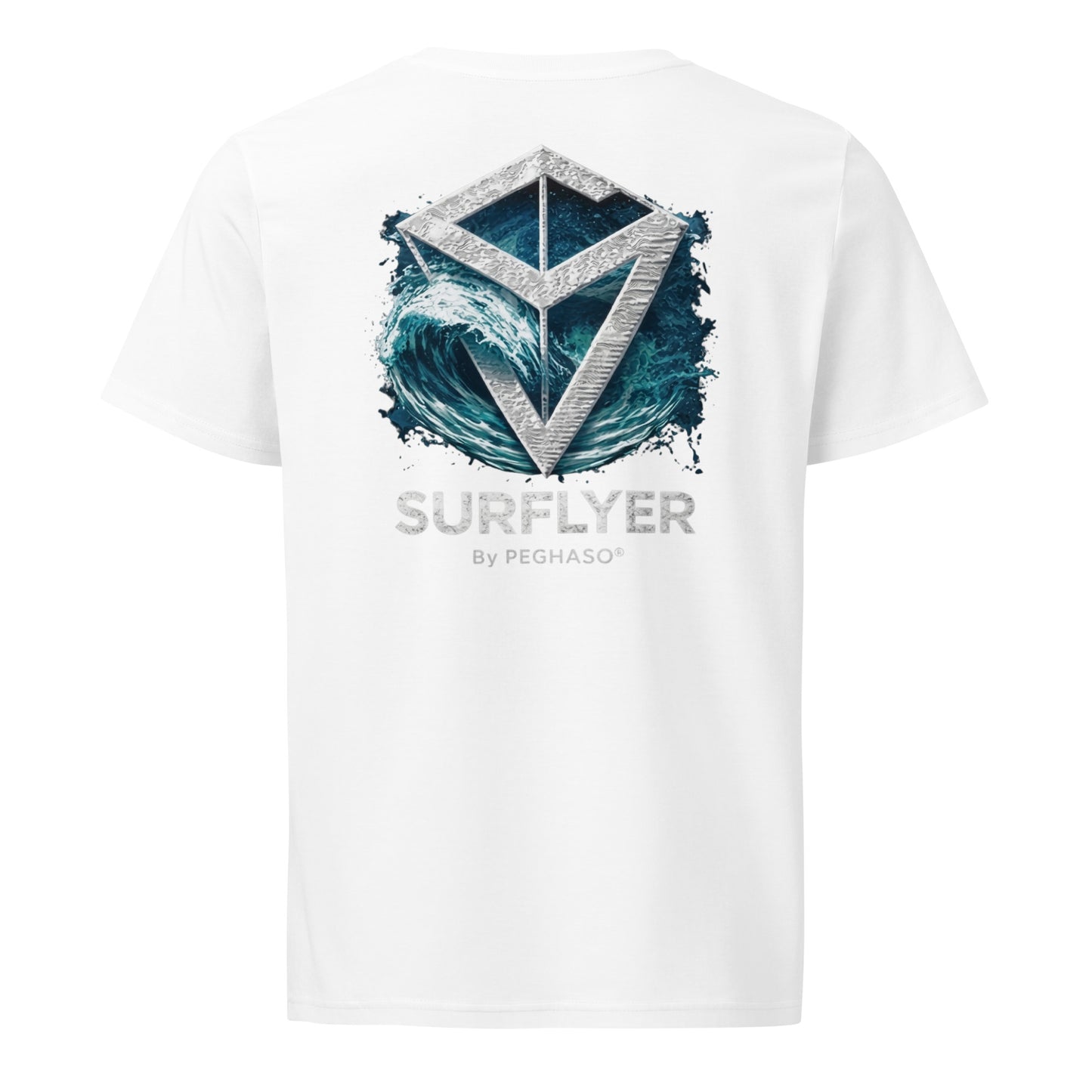 luxury-WHITE-surf-tshirt-surflyer-sv-wave-graphic-back-heavyweight-organic-cotton-peghaso