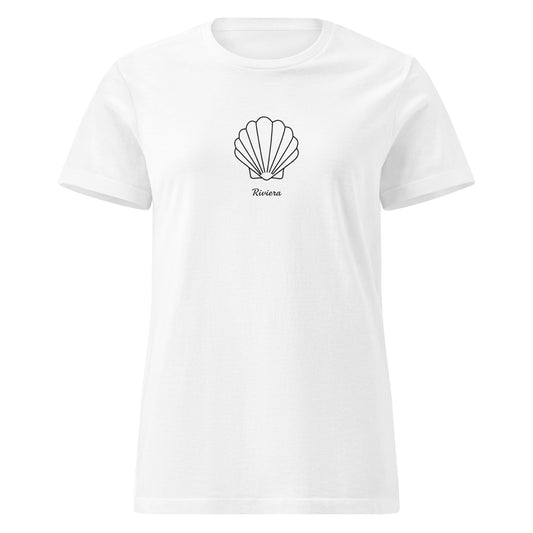 Camiseta de vestir de mujer blanca algodon de calidad ZARA MANGO MUJER VERANO 2026 PLAYA