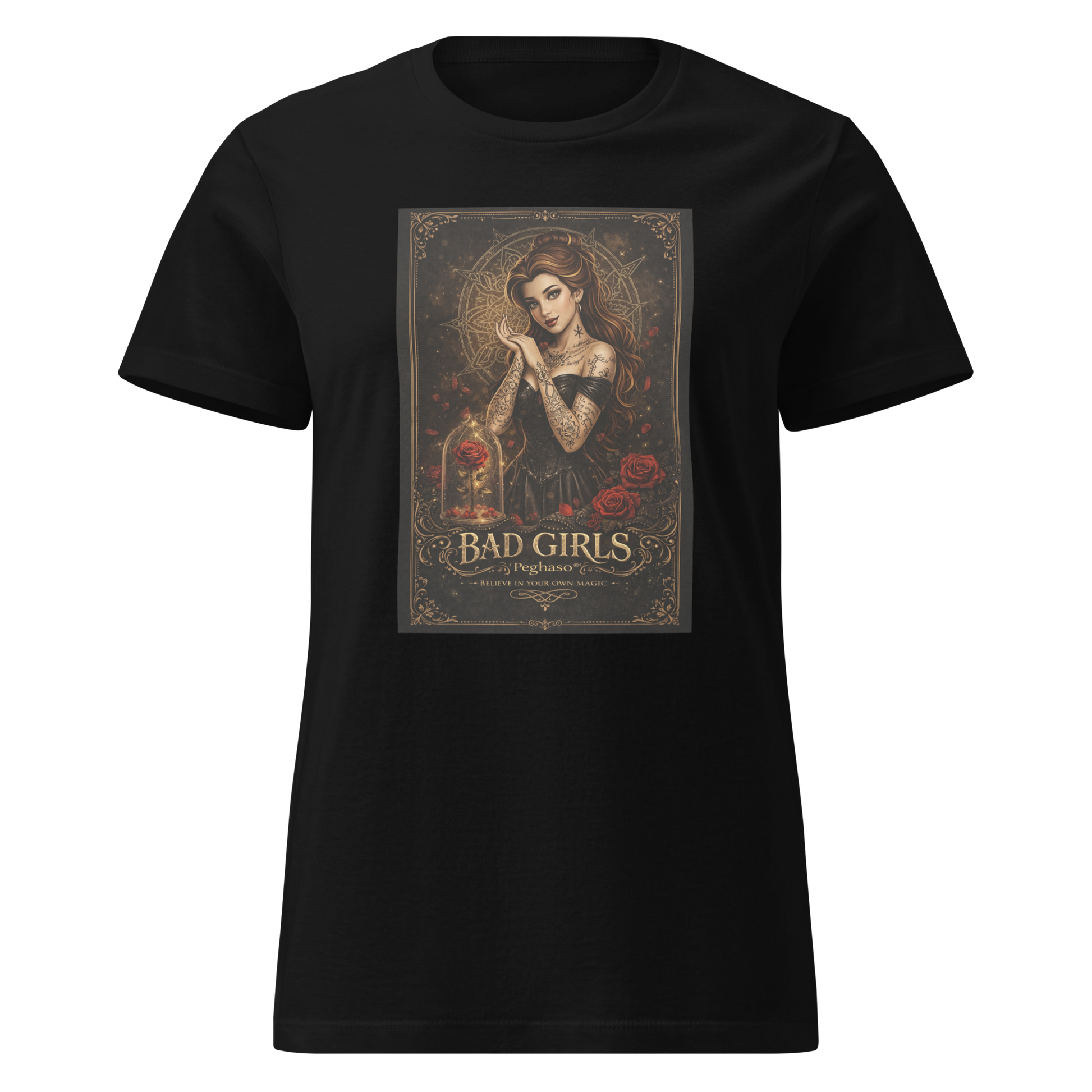 camiseta-bella-PRINCESA-disney-tatuada-bad-girls-PEGHASO