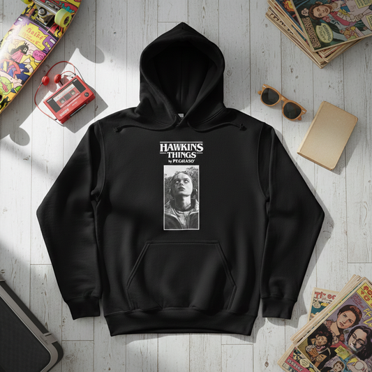 Sudadera con capucha MAD MAX - Hoodie MAD MAX colección HAWKINS THINGS