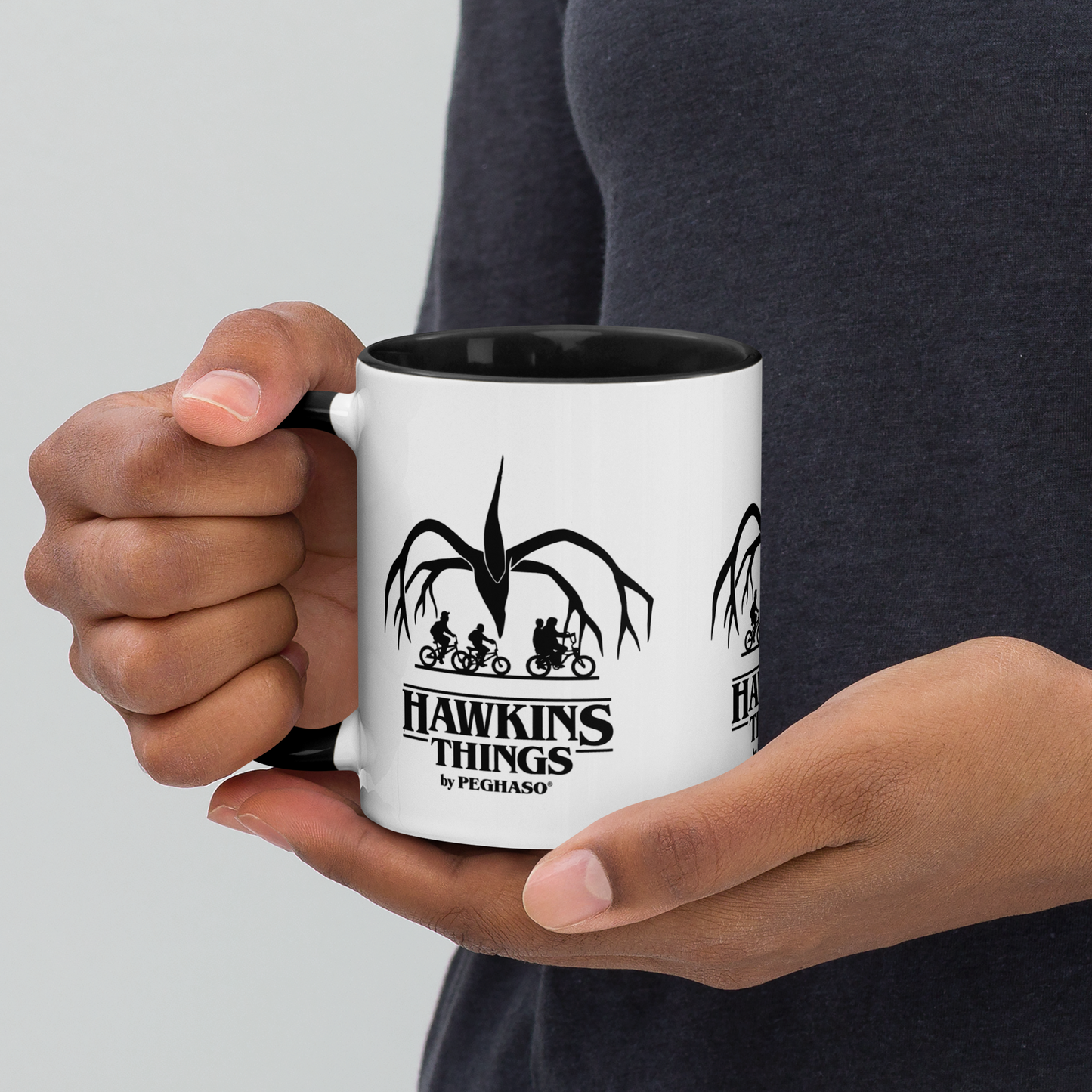 TAZA AZOTAMENTES STRANGER THINGS PEGHASO