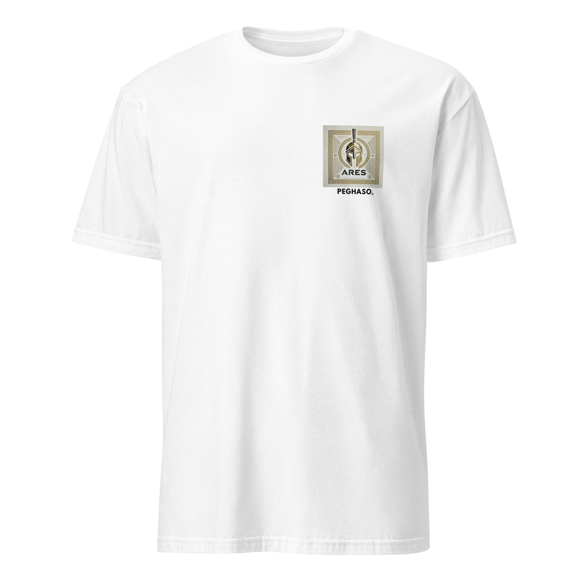 Detalle estampado Dios Ares Camiseta Algodón Premium