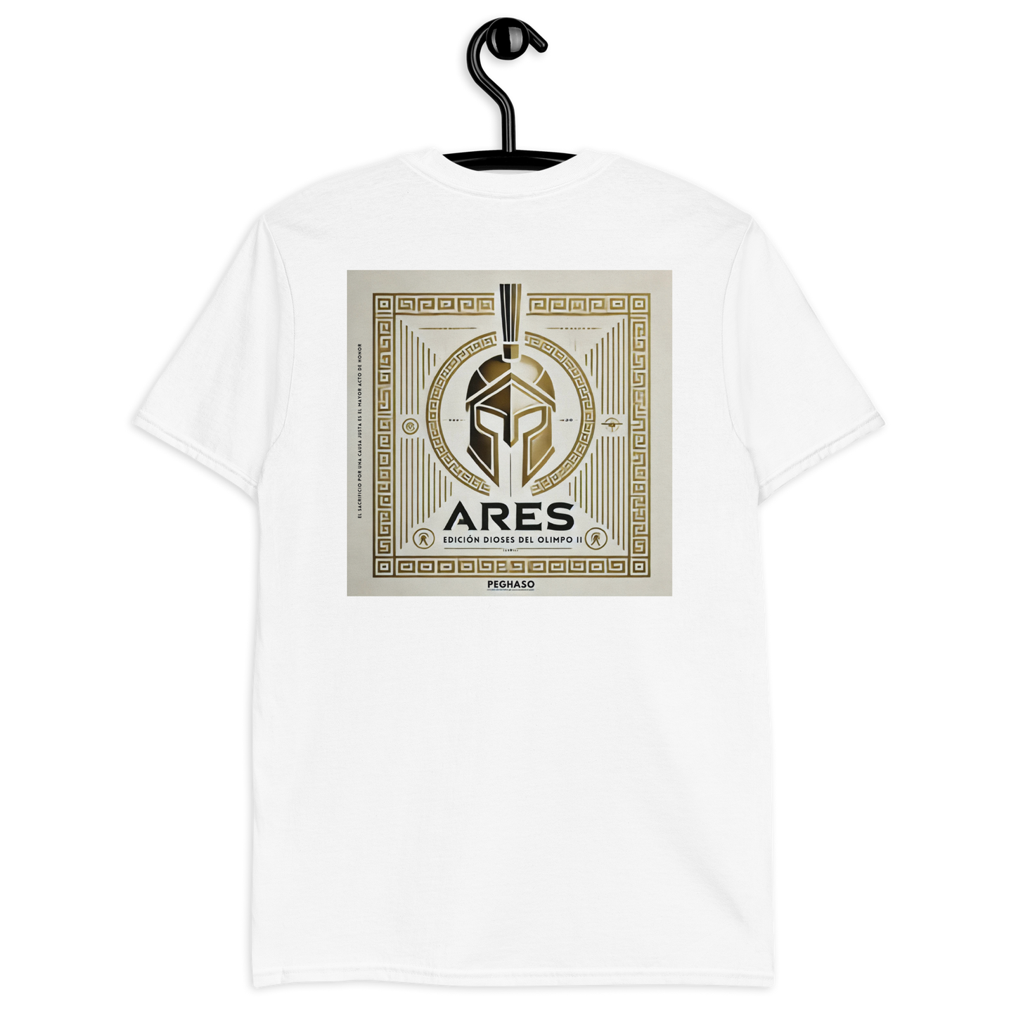 Camiseta Ares Mitología Griega Blanca PEGHASO Streetwear