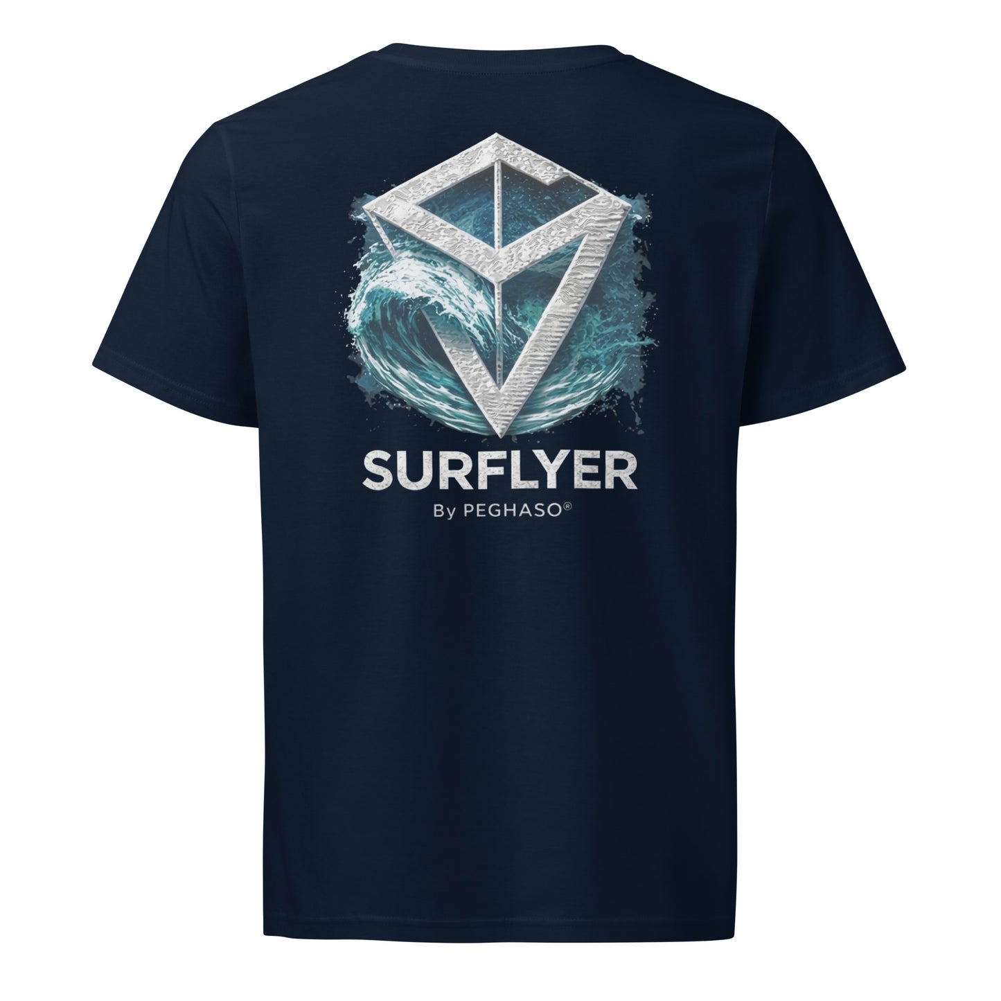 luxury-black-surf-tshirt-surflyer-sv-wave-graphic-blue-heavyweight-organic-cotton-peghaso