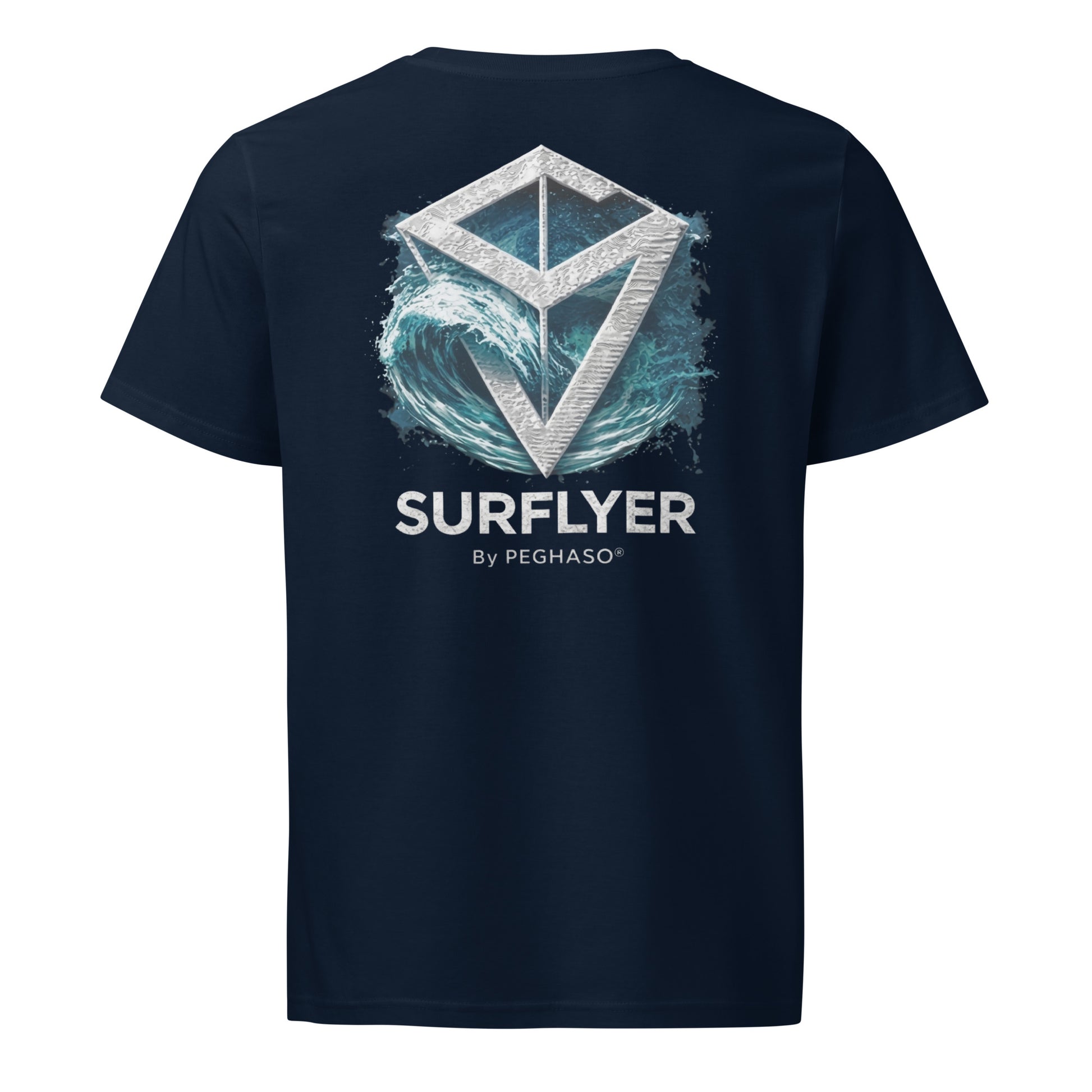 luxury-black-surf-tshirt-surflyer-sv-wave-graphic-blue-heavyweight-organic-cotton-peghaso