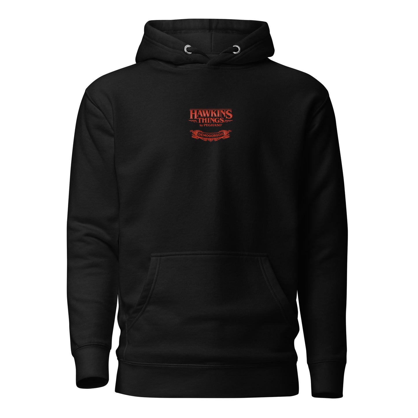 Look urbano con la sudadera del monstruo Demogorgon de la colección Hawkins Things. ropa Stranger things