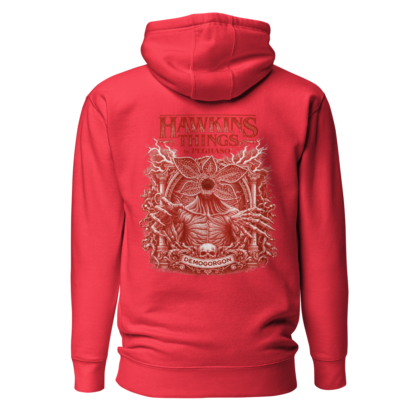Hoodie Sudadera Demogorgon - Hawkins Things by PEGHASO | Streetwear Premium