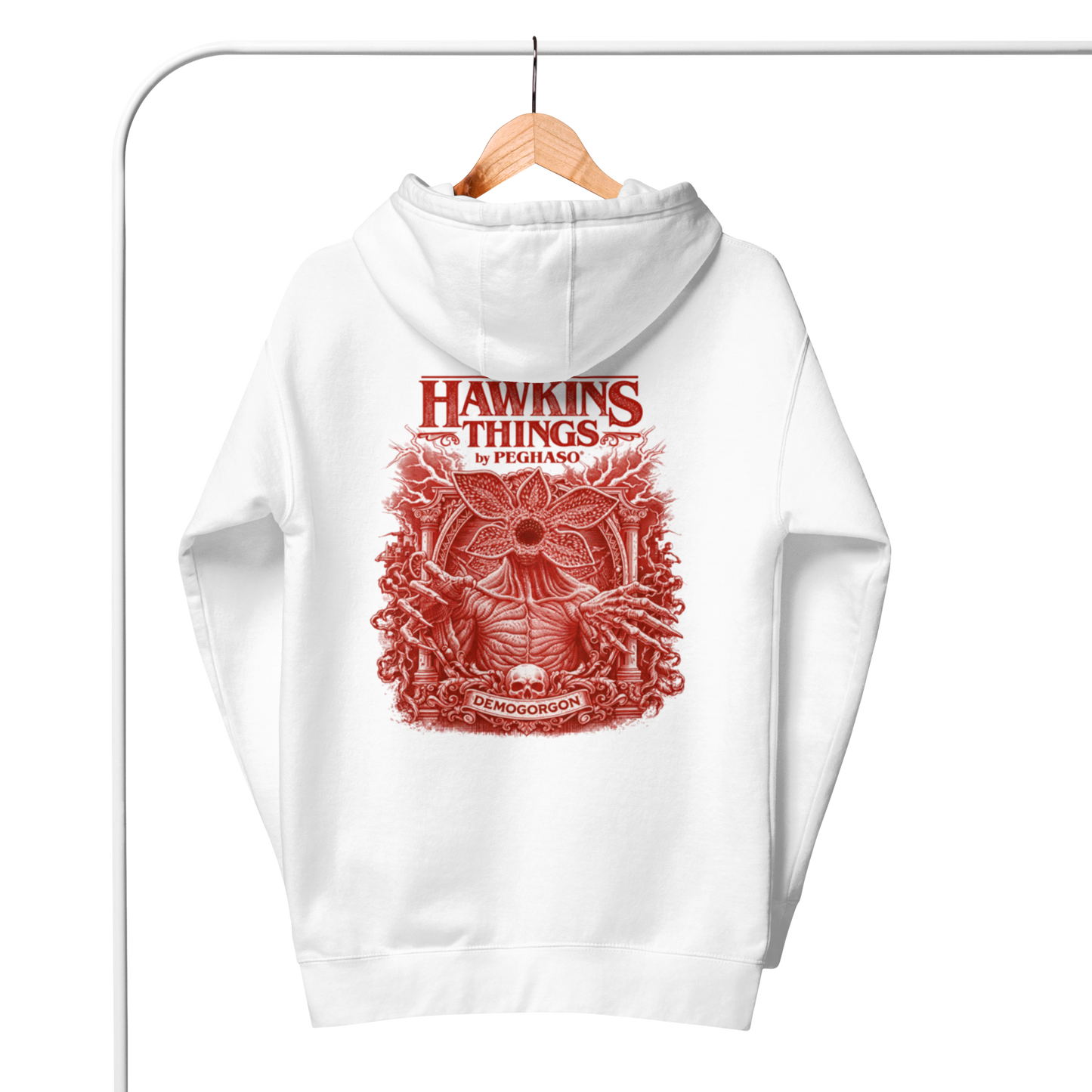 Hoodie Sudadera Demogorgon - Hawkins Things by PEGHASO | Streetwear Premium