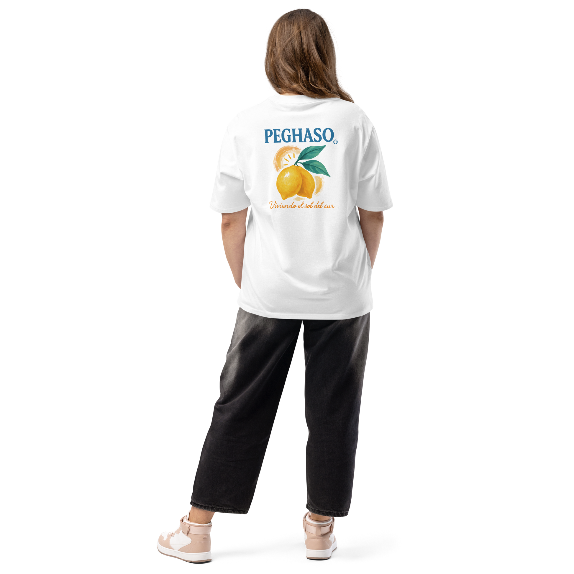 Camiseta de verano mujer estilo oversize con diseño exclusivo 