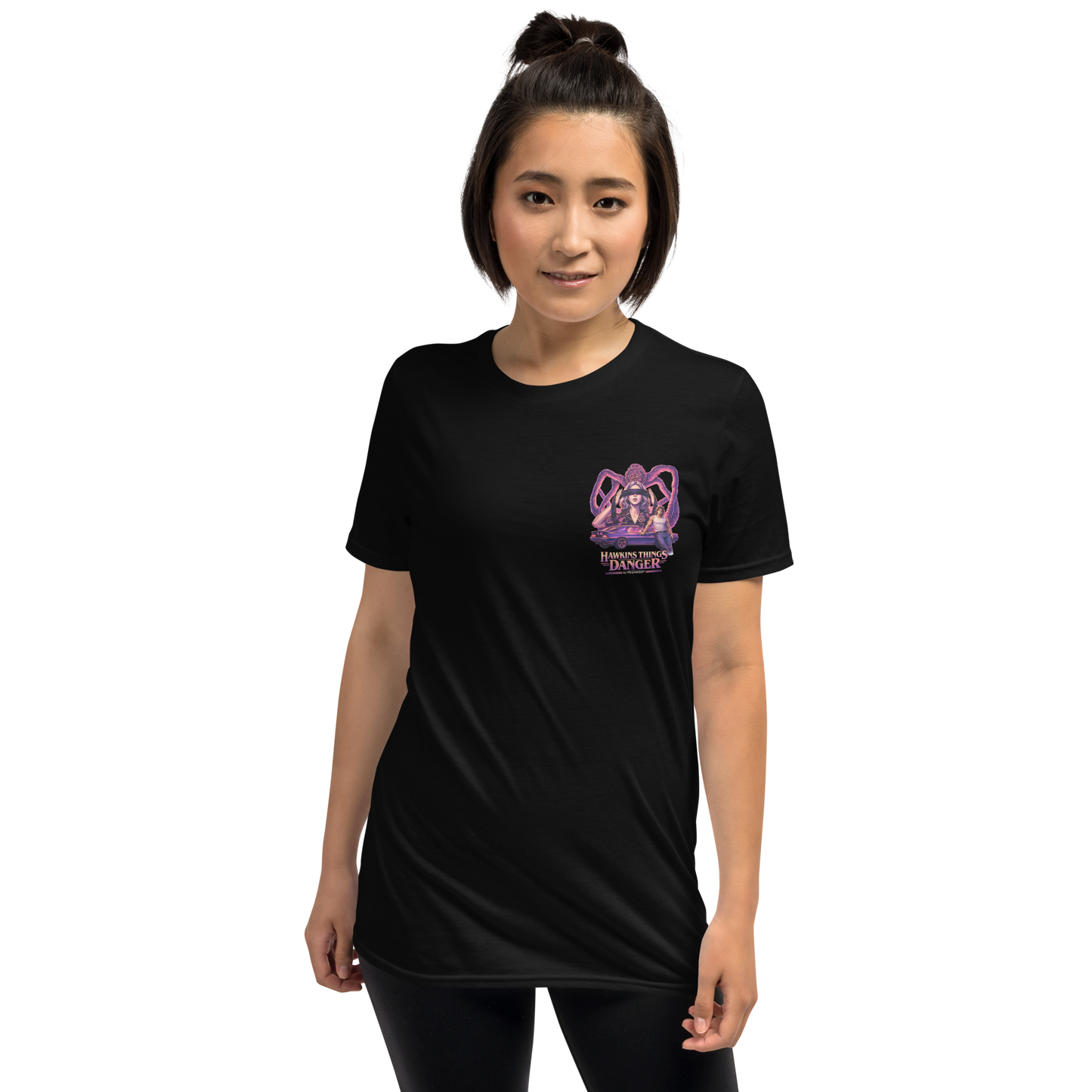Camiseta Eleven "011" y Billy Hargrove. Colección Hawkins Things: Danger Edition - PEGHASO