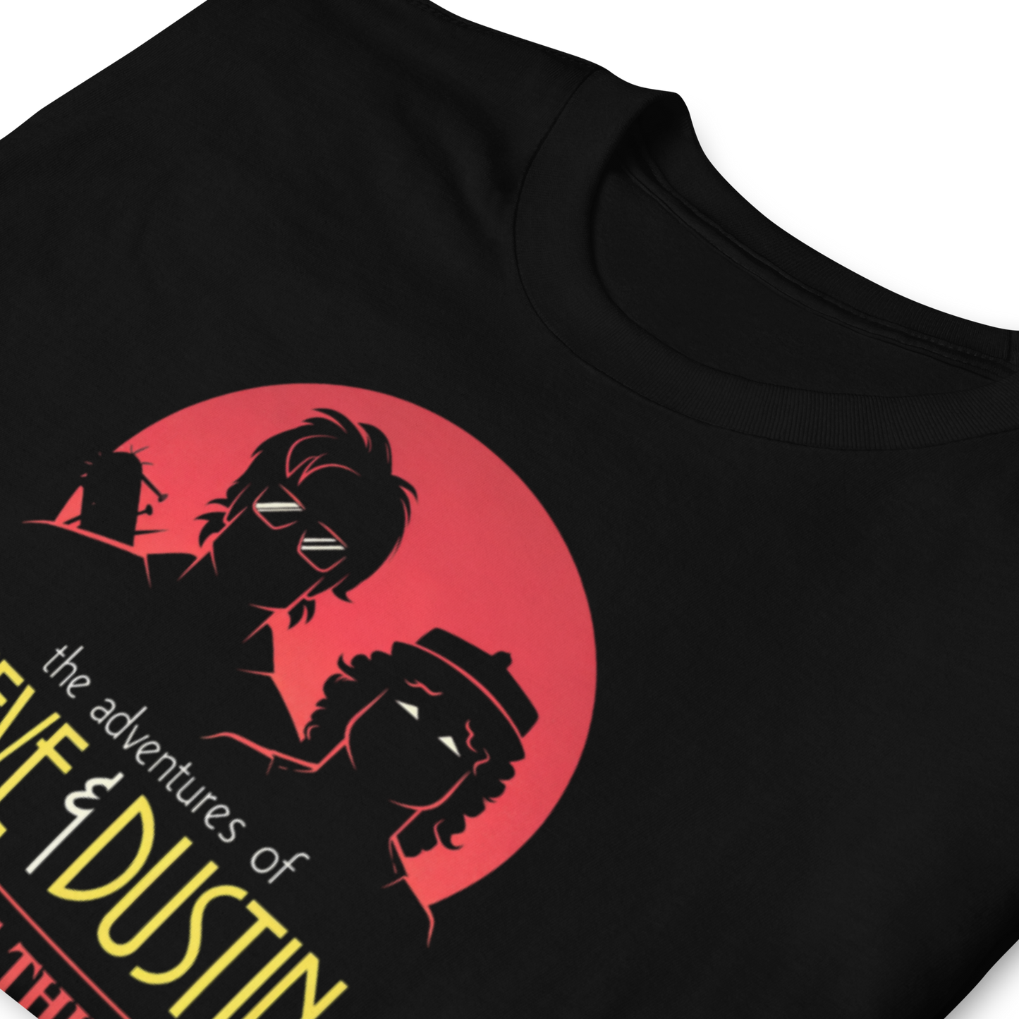 Camiseta Steve & Dustin "The Dynamic Duo" - Colección Hawkins Things by PEGHASO - Estilo Retro 80s Stranger Things