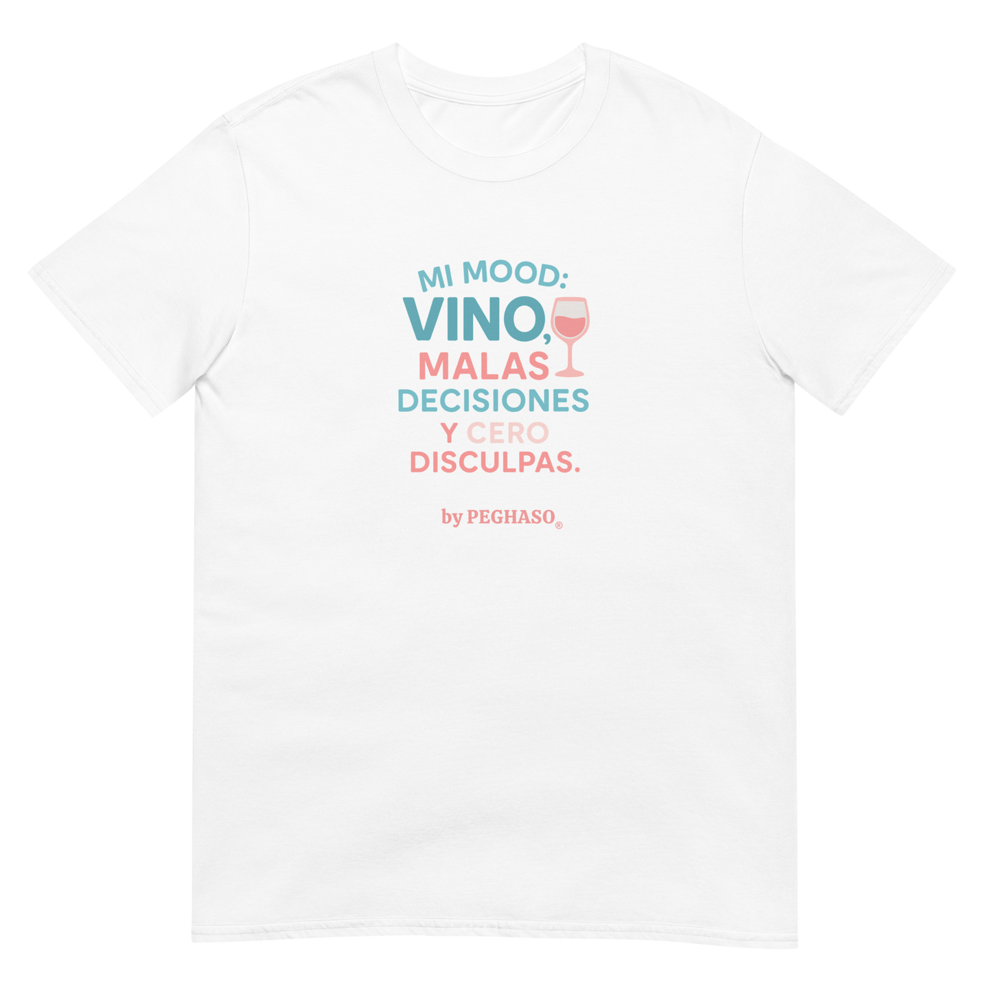 3. Camiseta sin filtro "MI MOOD" by PEGHASO®
