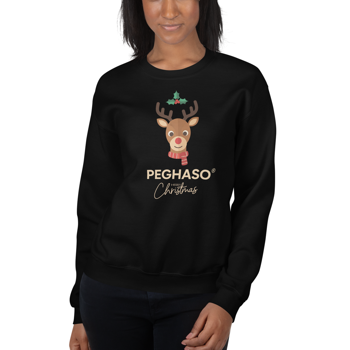 Sudadera RENO RUDOLPH - Colección CHRISTMAS SIGNS II - PEGHASO