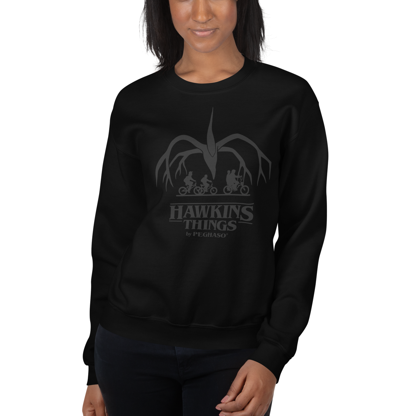 Sudadera AZOTAMENTES (MIND FLAYER) Hawkins Things by PEGHASO | Streetwear Urbano
