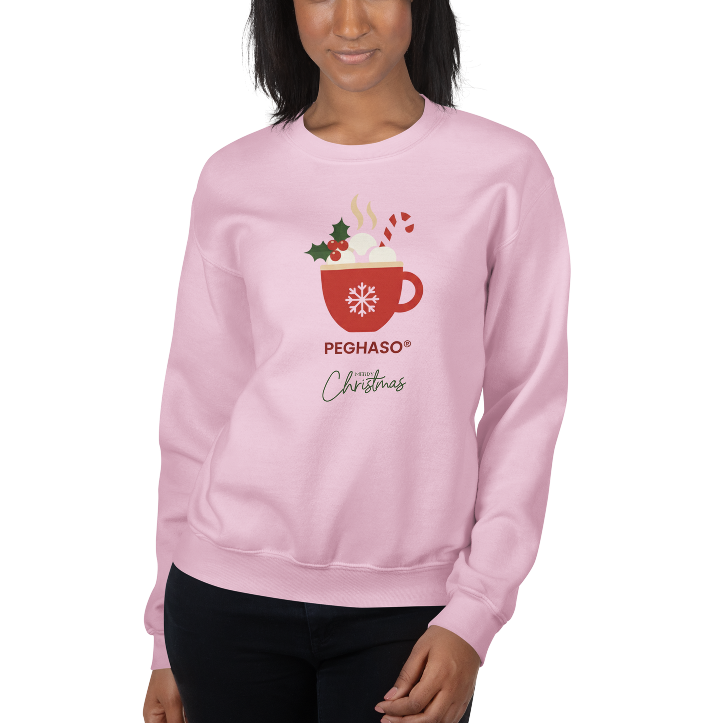 Sudadera TAZA NAVIDEÑA - Colección CHRISTMAS SIGNS - PEGHASO