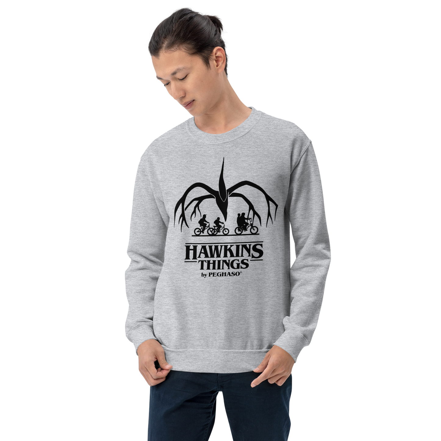 Sudadera AZOTAMENTES (MIND FLAYER) Hawkins Things by PEGHASO | Streetwear Urbano