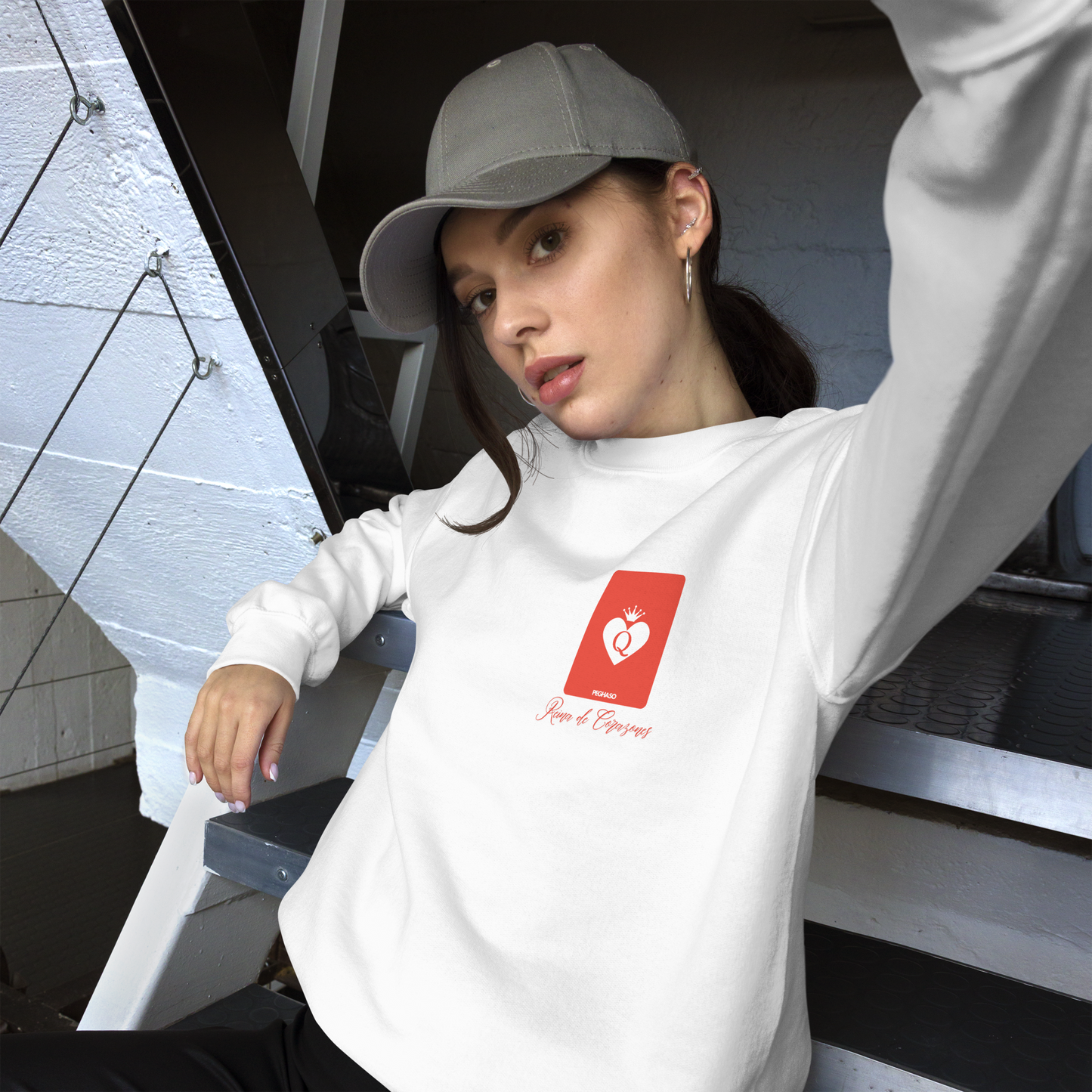 Sudadera PEGHASO - REINA DE CORAZONES