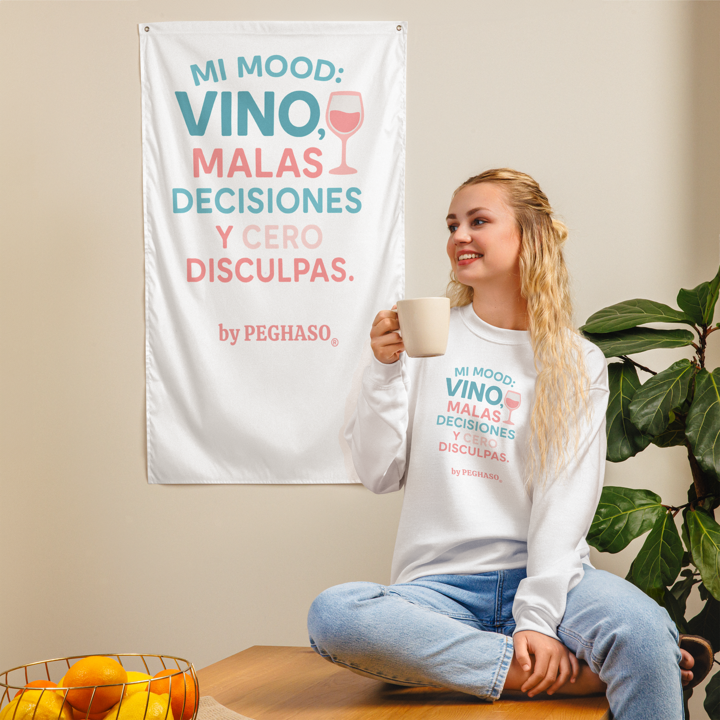 Sudadera SIN FILTRO - MI MOOD