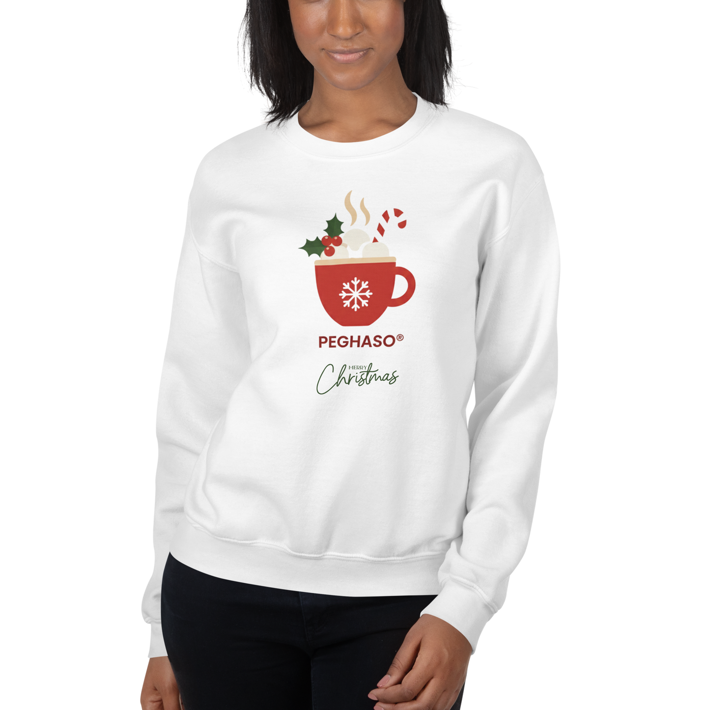 Sudadera TAZA NAVIDEÑA - Colección CHRISTMAS SIGNS - PEGHASO