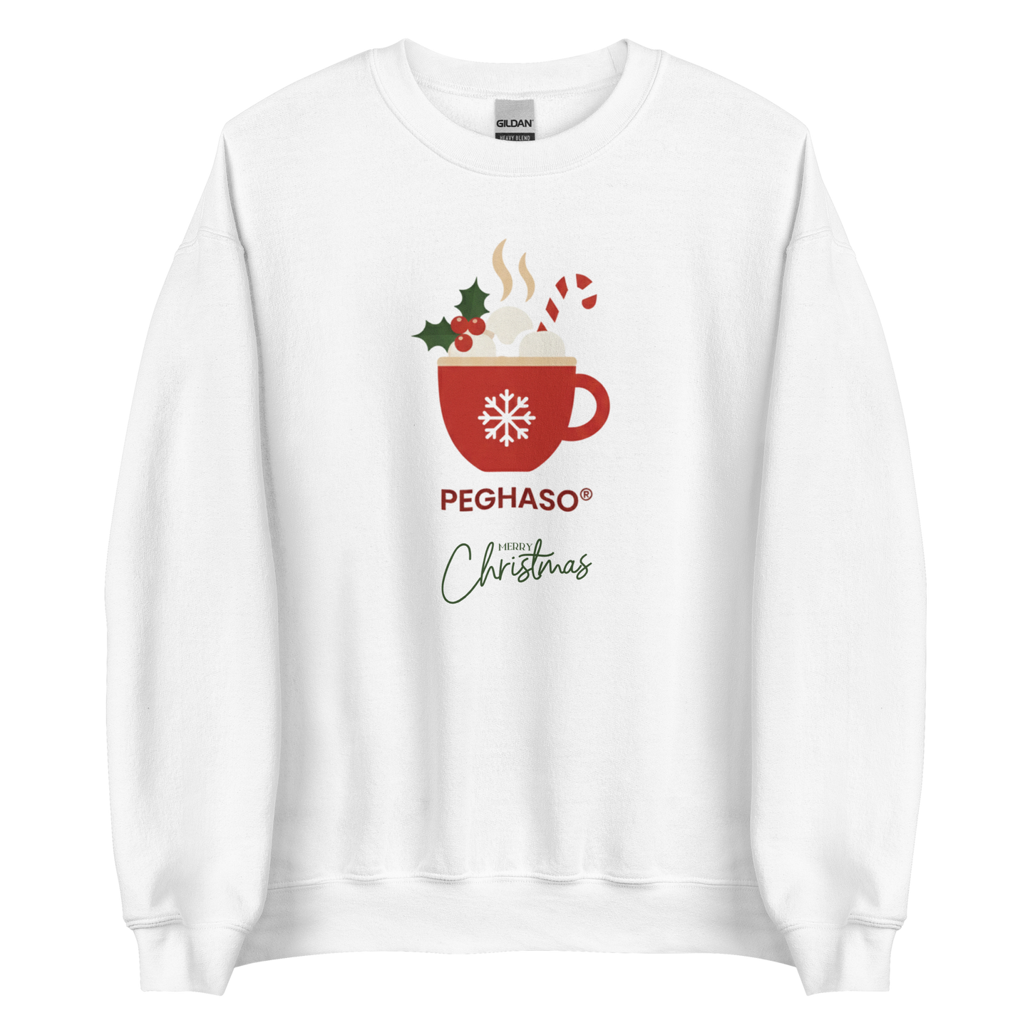 Sudadera TAZA NAVIDEÑA - Colección CHRISTMAS SIGNS - PEGHASO